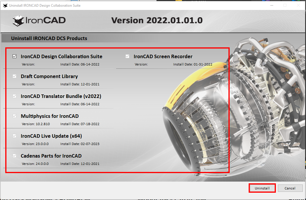 all programs ironcad