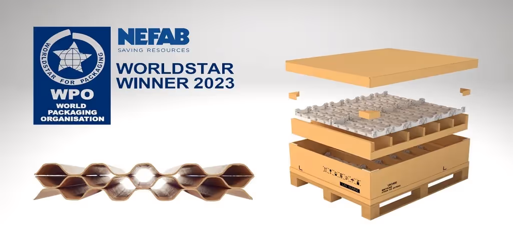 NEFAB konstruerar i IRONCAD, vinner dubbla priser på WorldStar Packaging Contest 2023