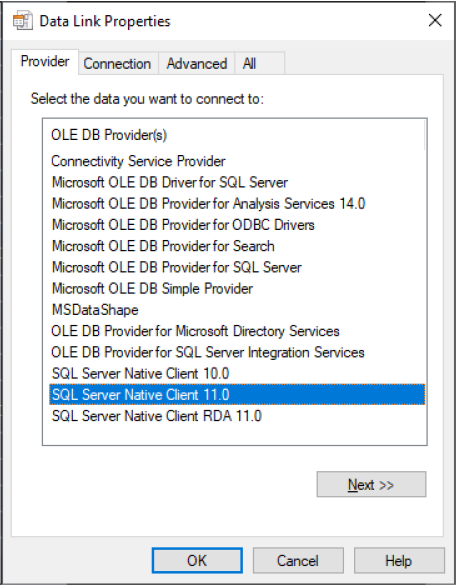 data link properties ddm earlier