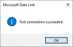 test connection succeeded ddm