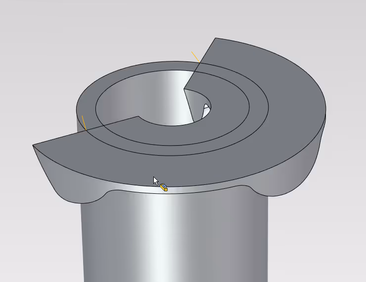 Thicken Shape IRONCAD
