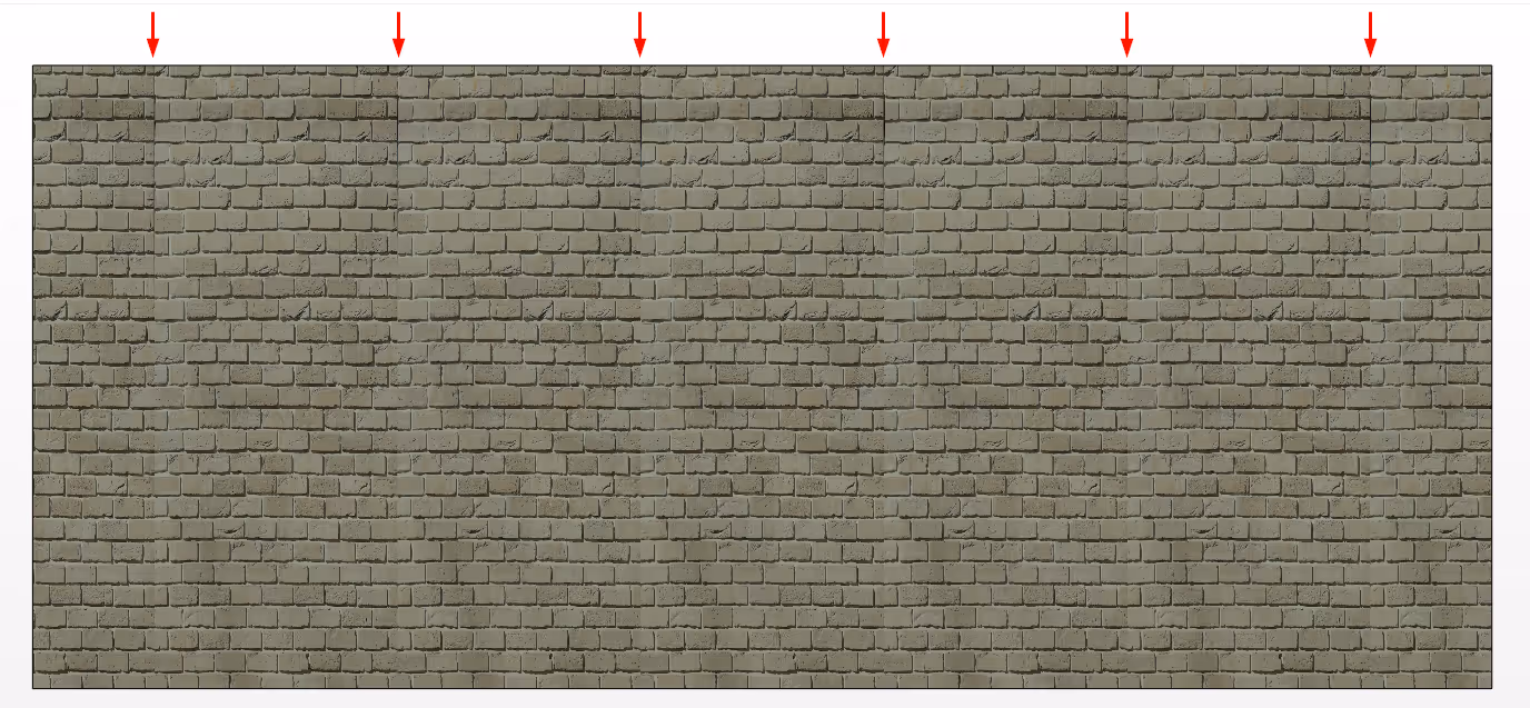 Non seamless texture ironcad