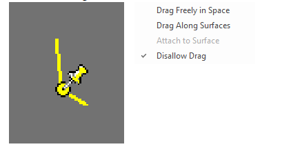 disallow drag ironcad