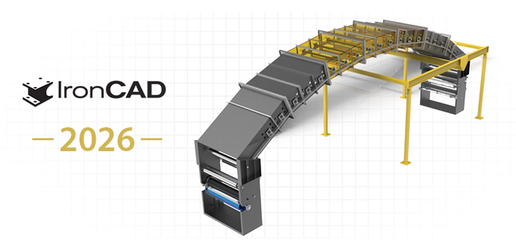 IronCAD LLC har nu släppt version 2026 av IronCAD DCS 
