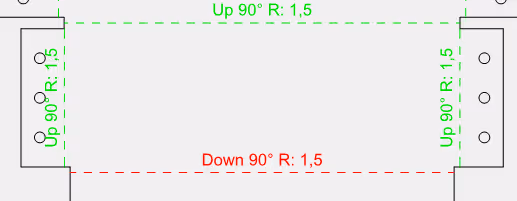 Face to DXF settings