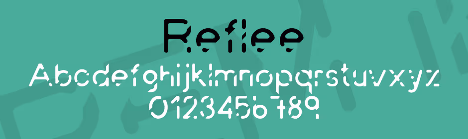 reflex font
