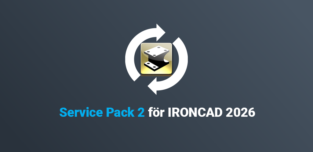 SP2 för IRONCAD 2026