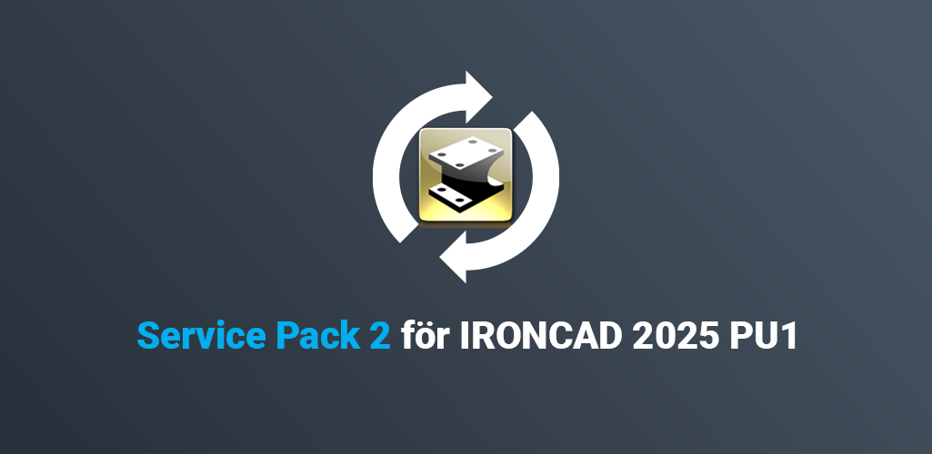 SP2 för IRONCAD 2025 PU1