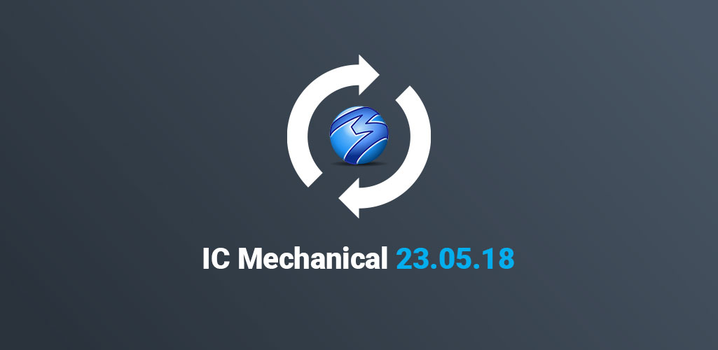 Nya funktioner i IC Mechanical 2021