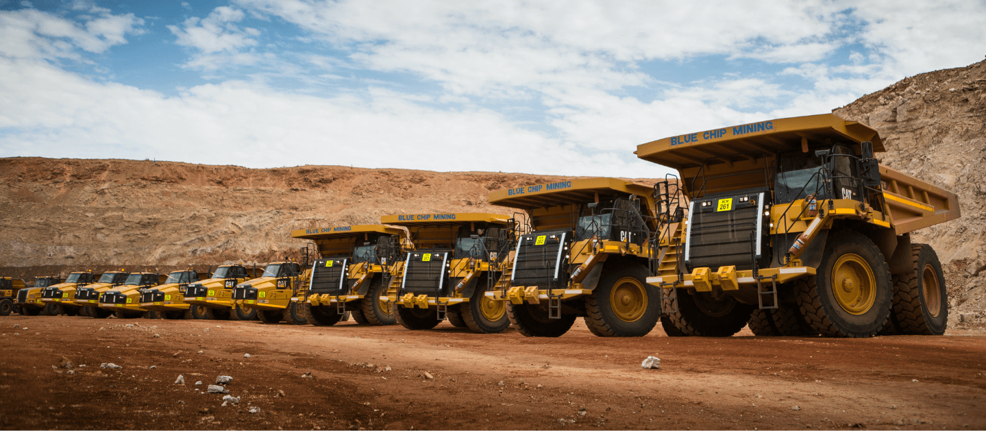 Creative Caterpillar client Charles Russell Visigrafi photography images - Bluechip.