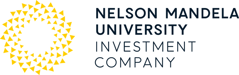 Creative Caterpillar client Nelson Mandela University Investment Company linear logo.