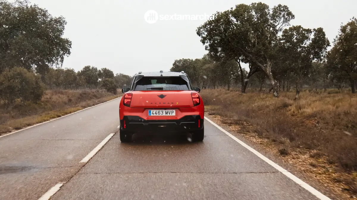 Mini Aceman SE en movimiento