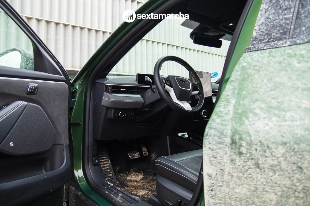 Ford Mustang Mach-E Rally interior