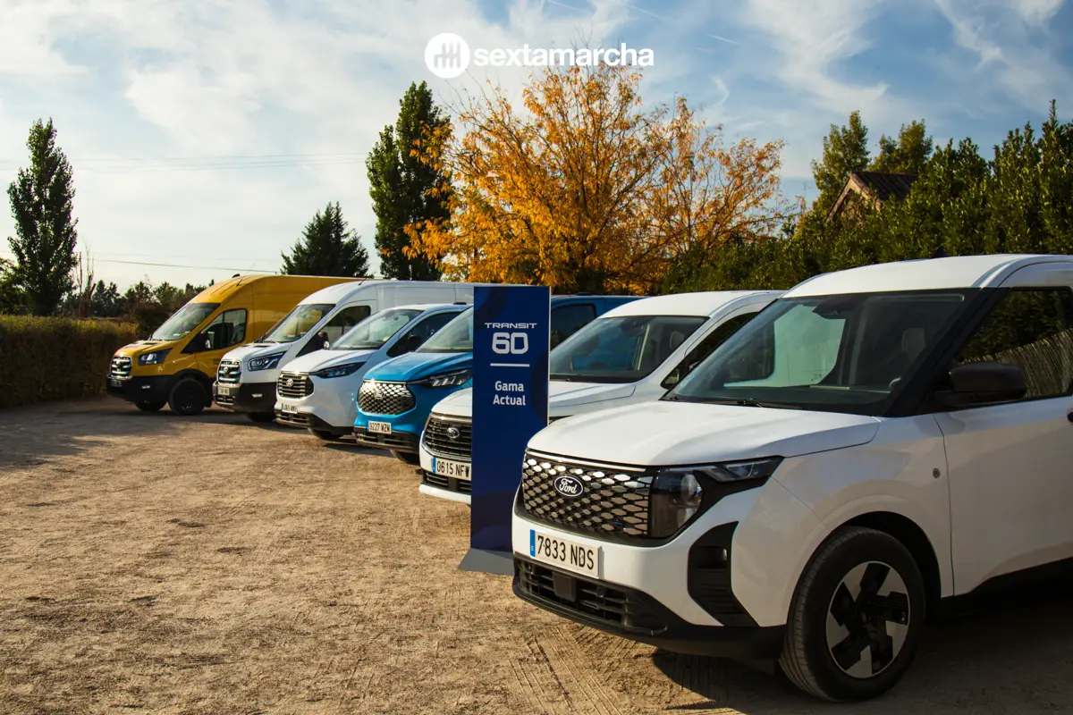 Gama Ford Pro de la Transit actual