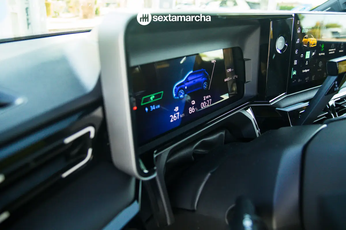 Pantalla de carga Renault 5 E-Tech