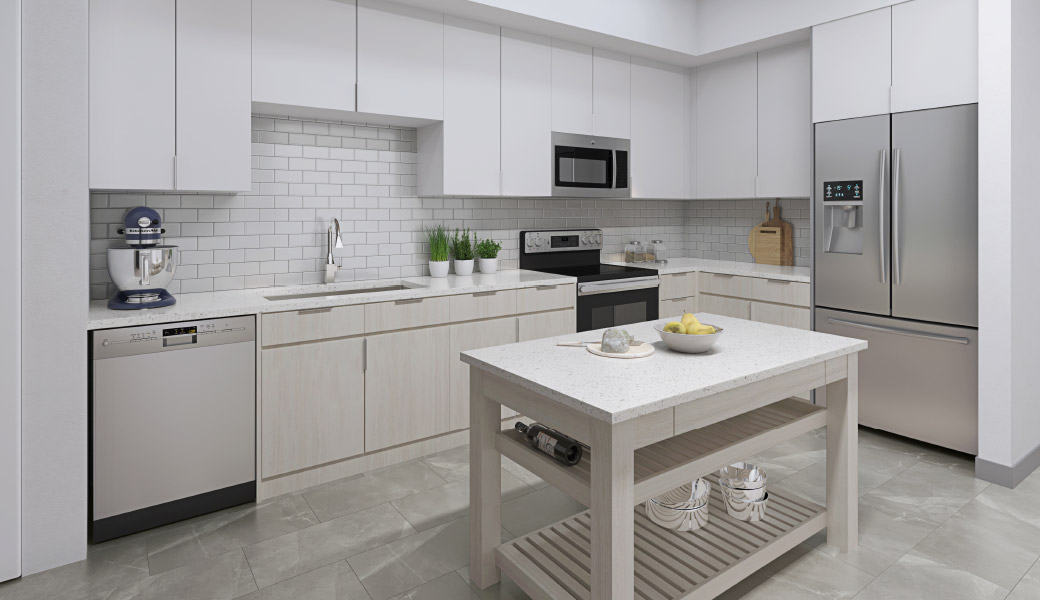 The Mid Apartment Kitchen