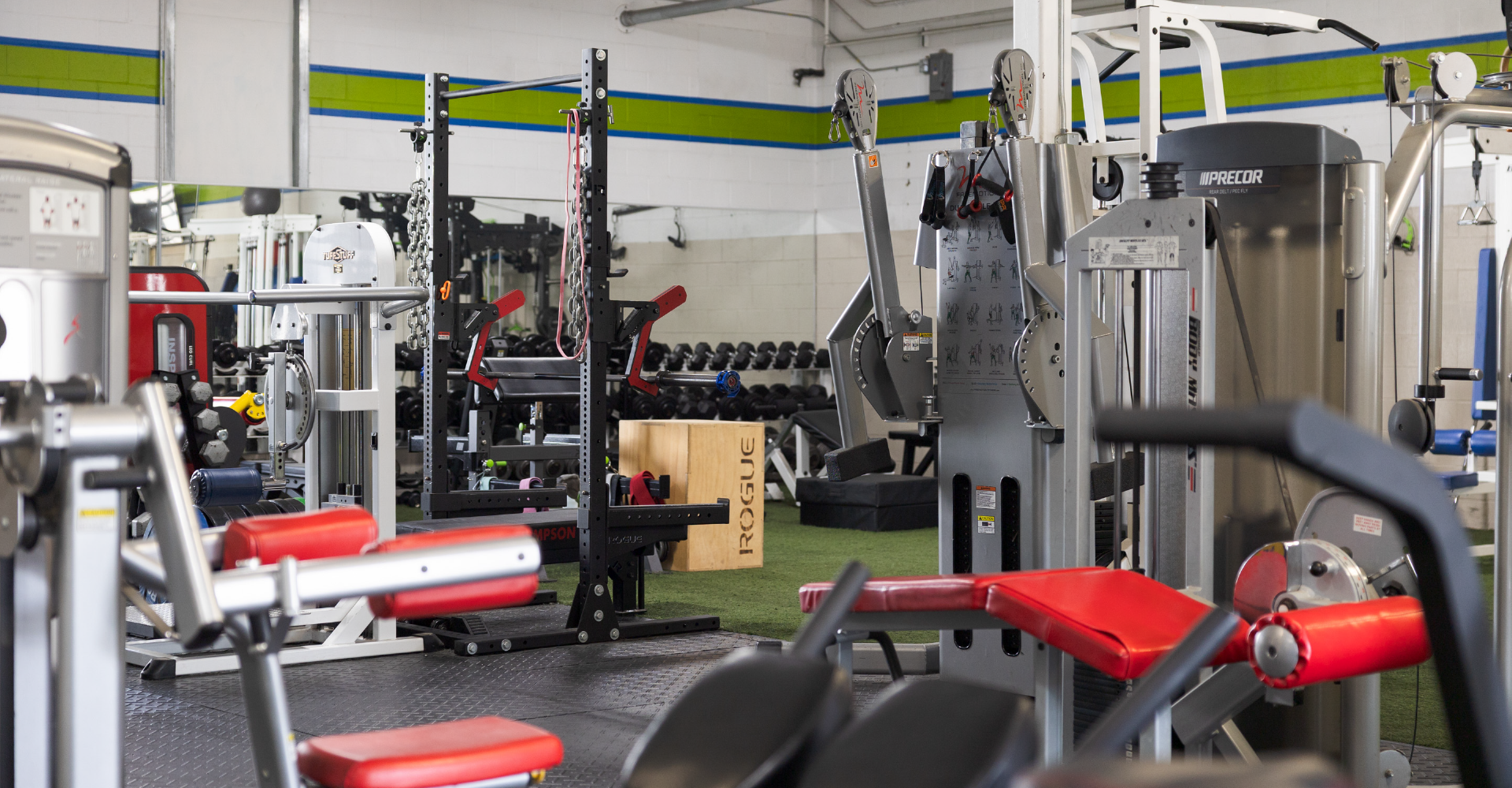Personal trainers Mark Dominique and Chelsea Clark at Prevail