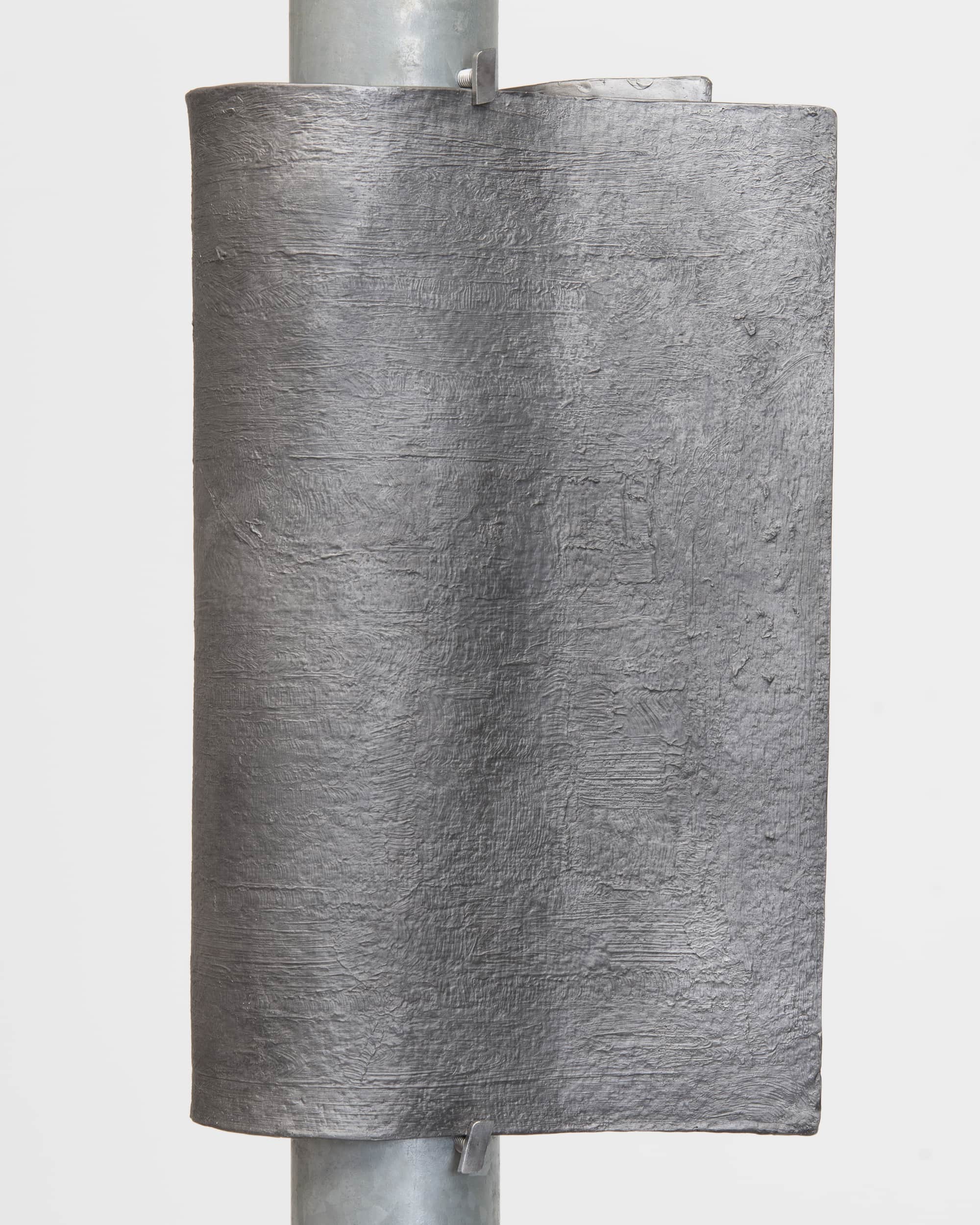 Detail of patinated bronze cast of a painting, A. Oosterlinck, 1931, 2024