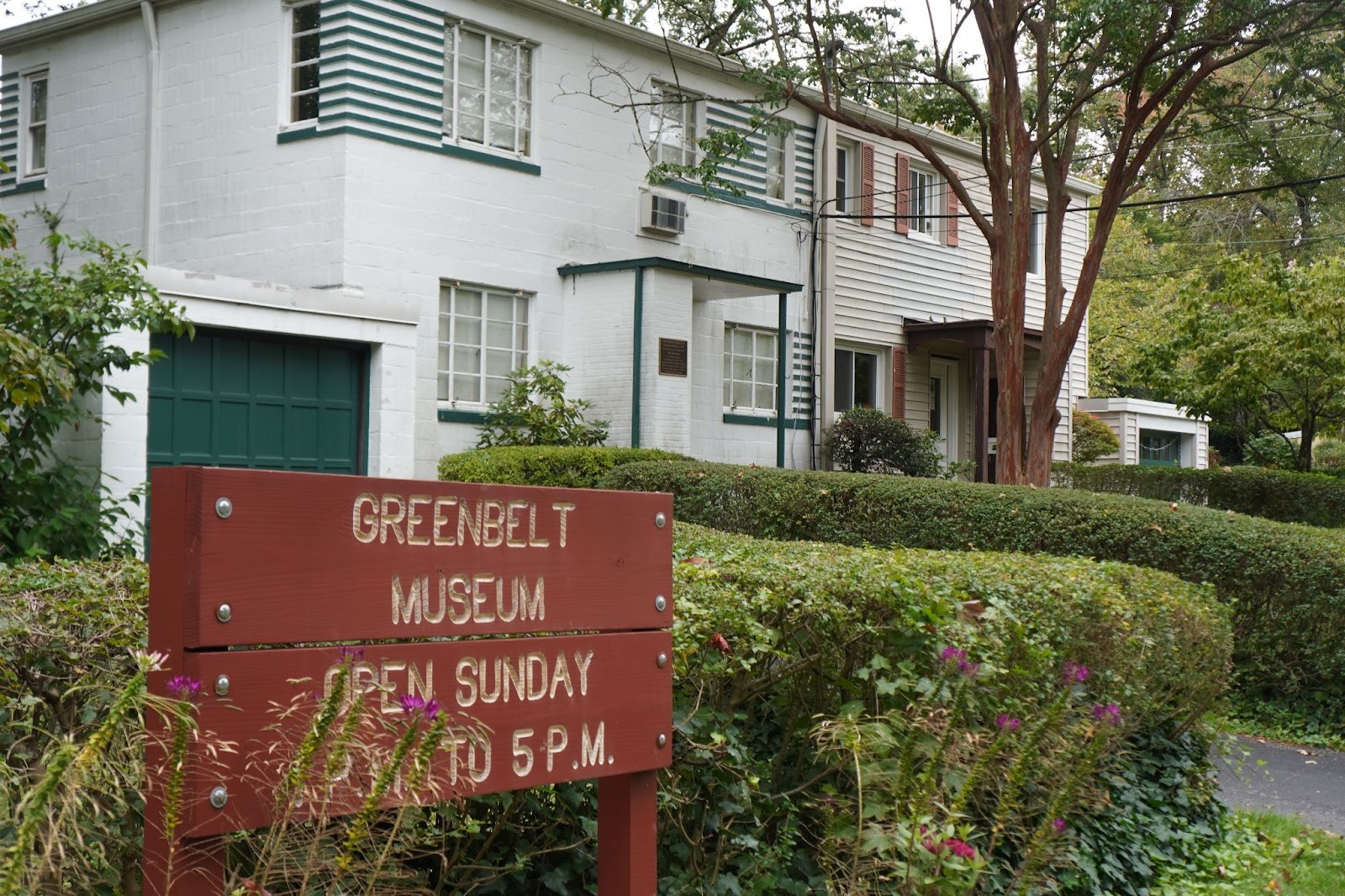 Greenbelt museum, Open Sunday to 5pm