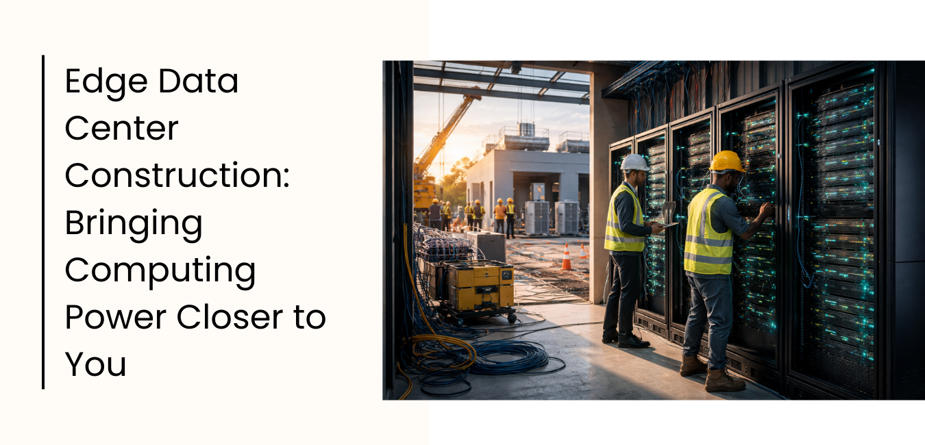 Edge Data Center Construction Bringing Computing Power Closer to You