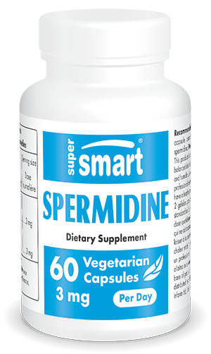 Bottle of Spermidine Supplements