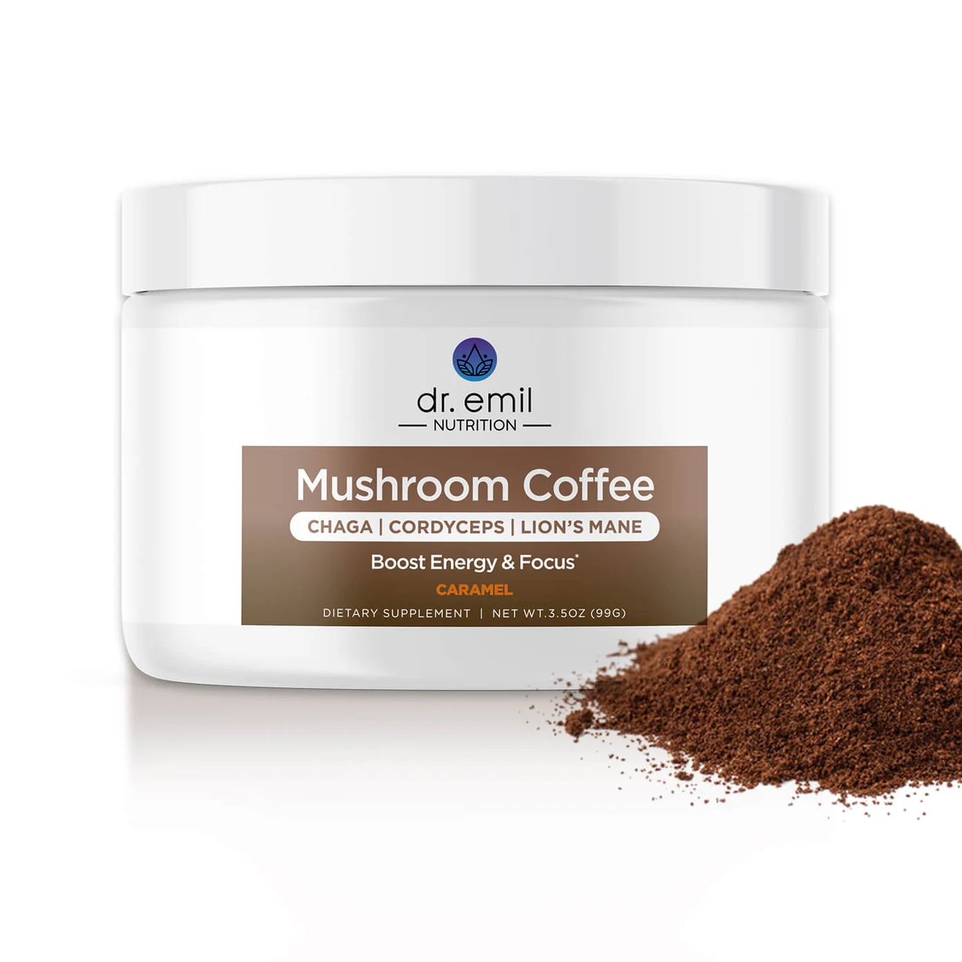 dr emil's Mushroom Coffee product