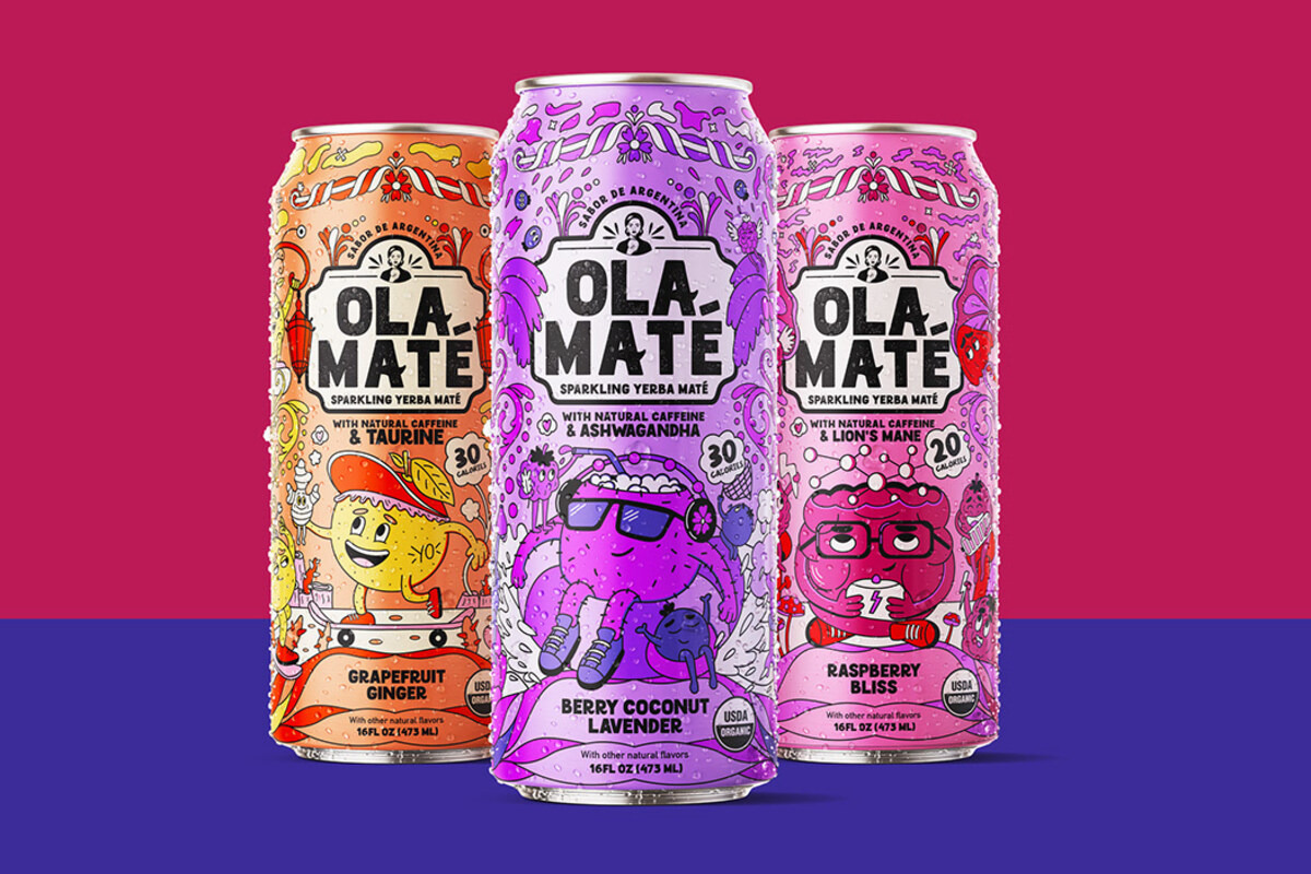 Ola Mate Sparkling Yerba Mate Energy Drink