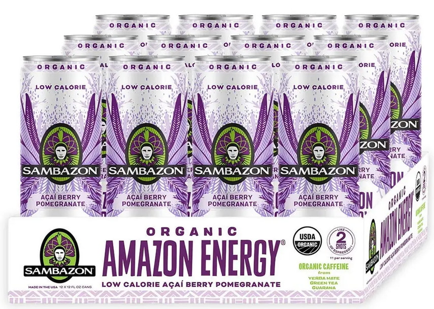 Sambazon Organic Low Calorie Energy Drink