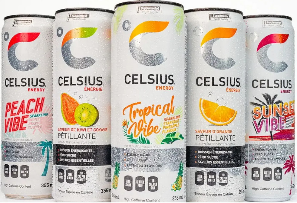 You’ve likely seen these before. Celsius energy drinks have become wildly popular in the last few years…and for good reason. Image courtesy of flavournetwork.ca. 