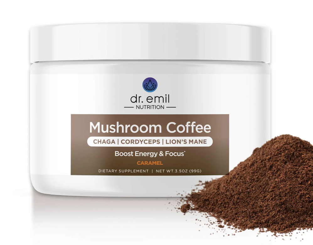 dr emil's mushroom coffee