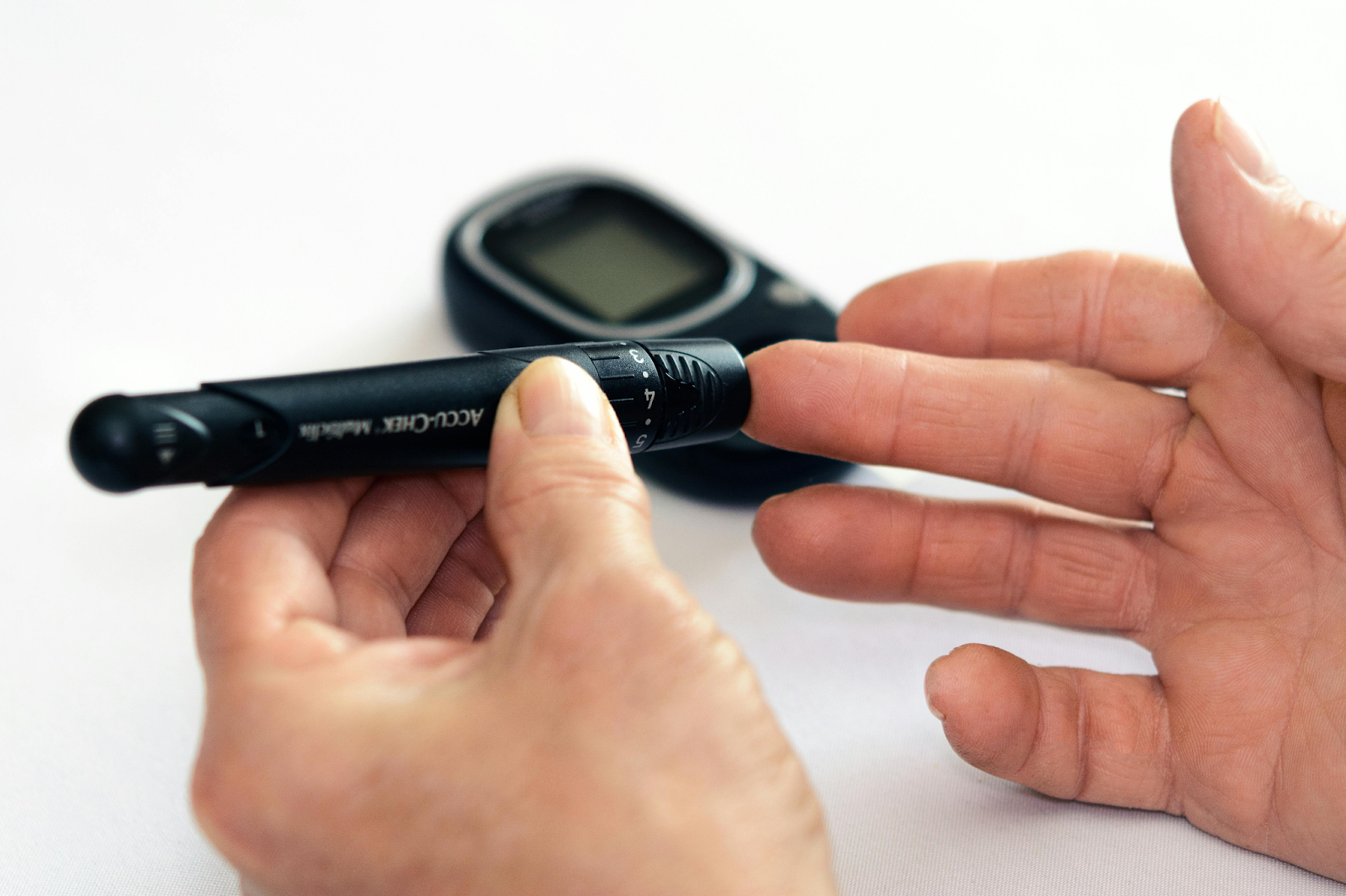 testing blood sugar levels 