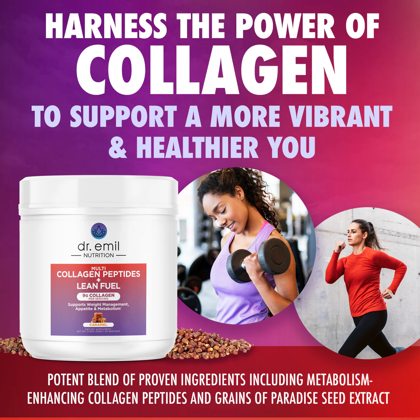Dr. Emil collagen supplement created by doctors and third party approved