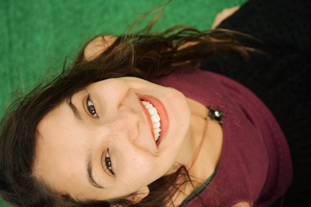 selfie of a smiling woman
