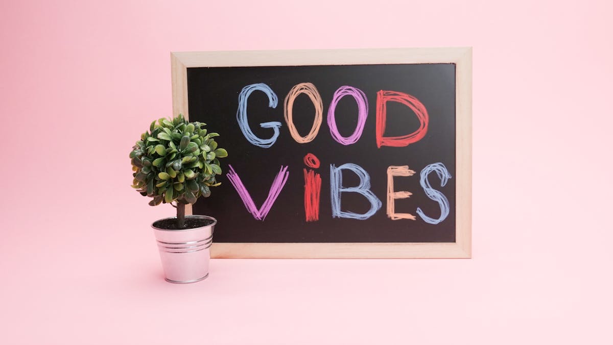 good vibes sign