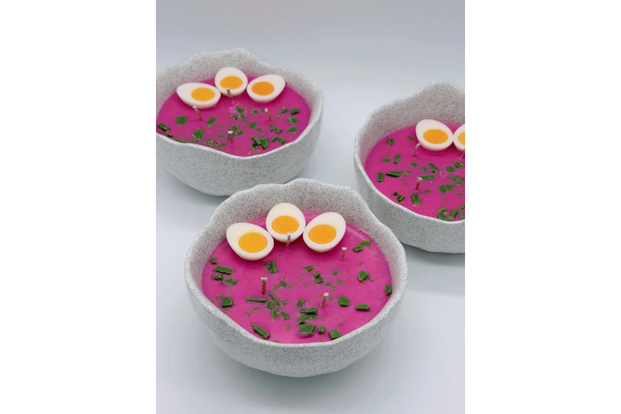 Sojas vaska svece