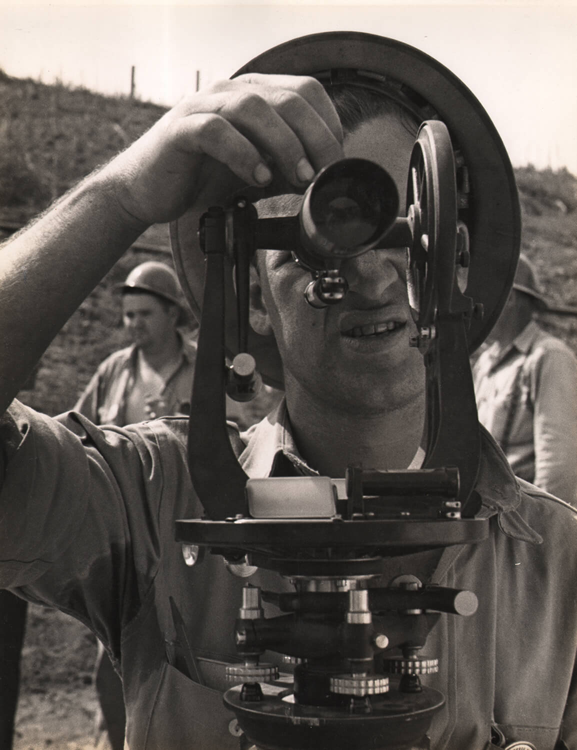 Surveyor for the Tennessee Valley Dam Project, 1930s