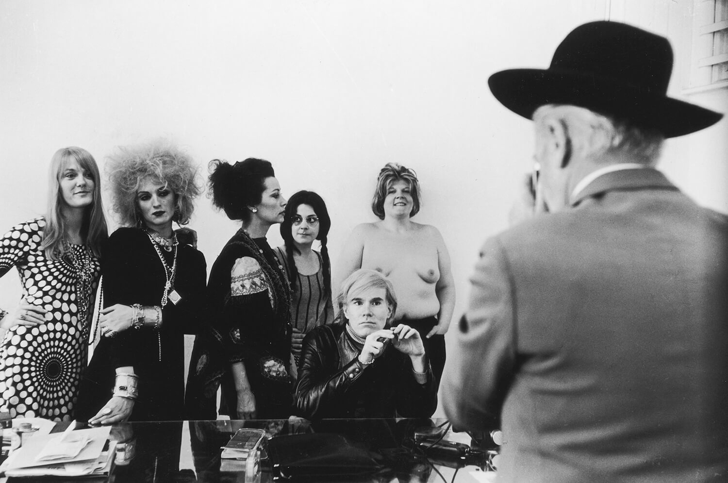 Cecil Beaton Photographs Warhol and Company, 1969