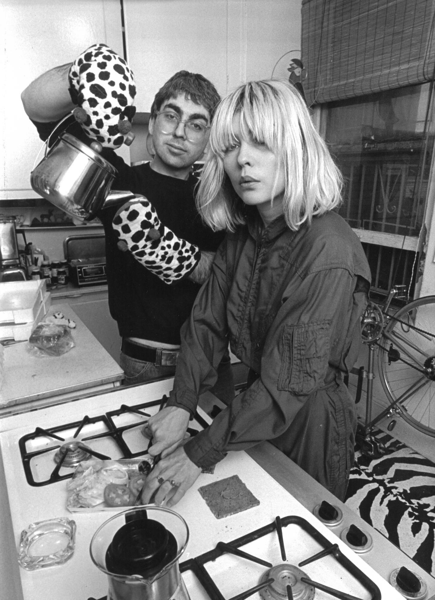 Blondie (Debbie Harry) in the Kitchen, 1981