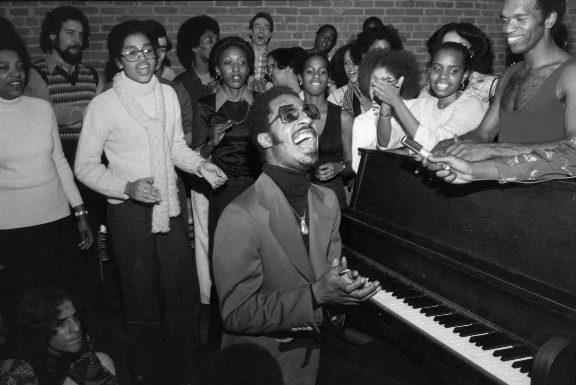 Stevie Wonder at the Dance Theatre of Harlem, 1976