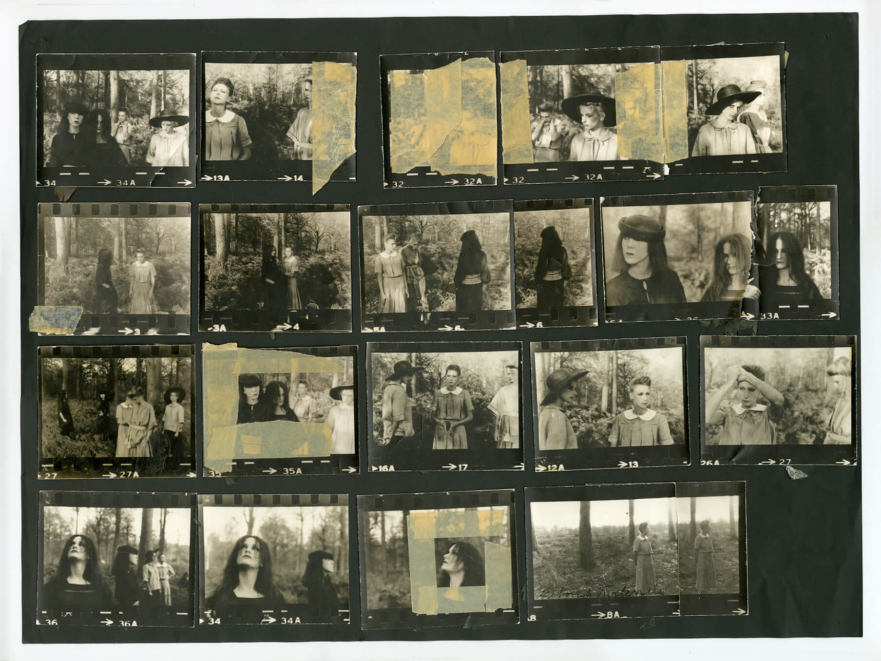 Women in the Woods (Collage), 1977