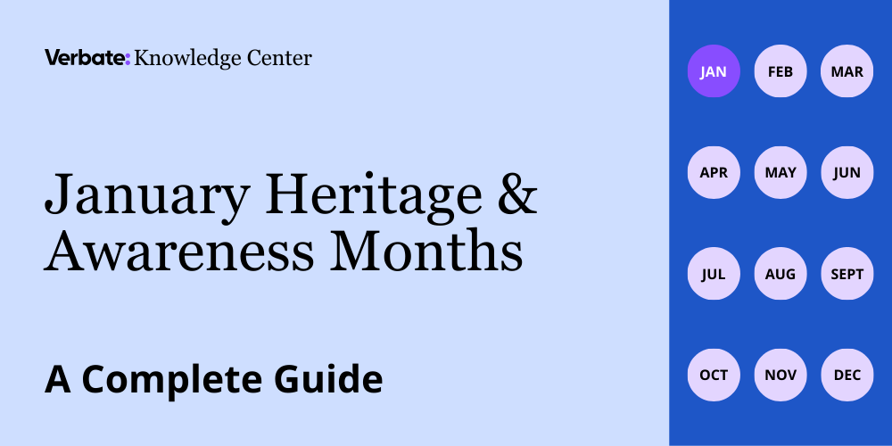 January Heritage & Awareness Months