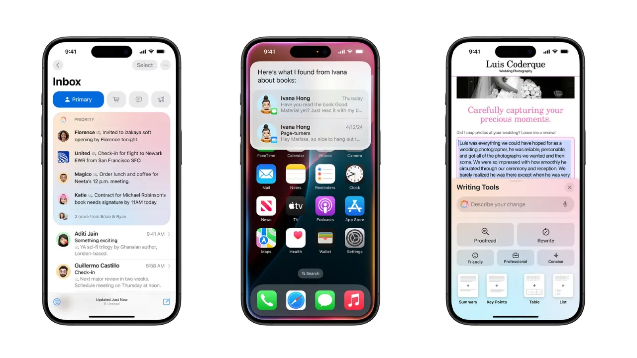 Apple Intelligence in iPhone 15 Pro