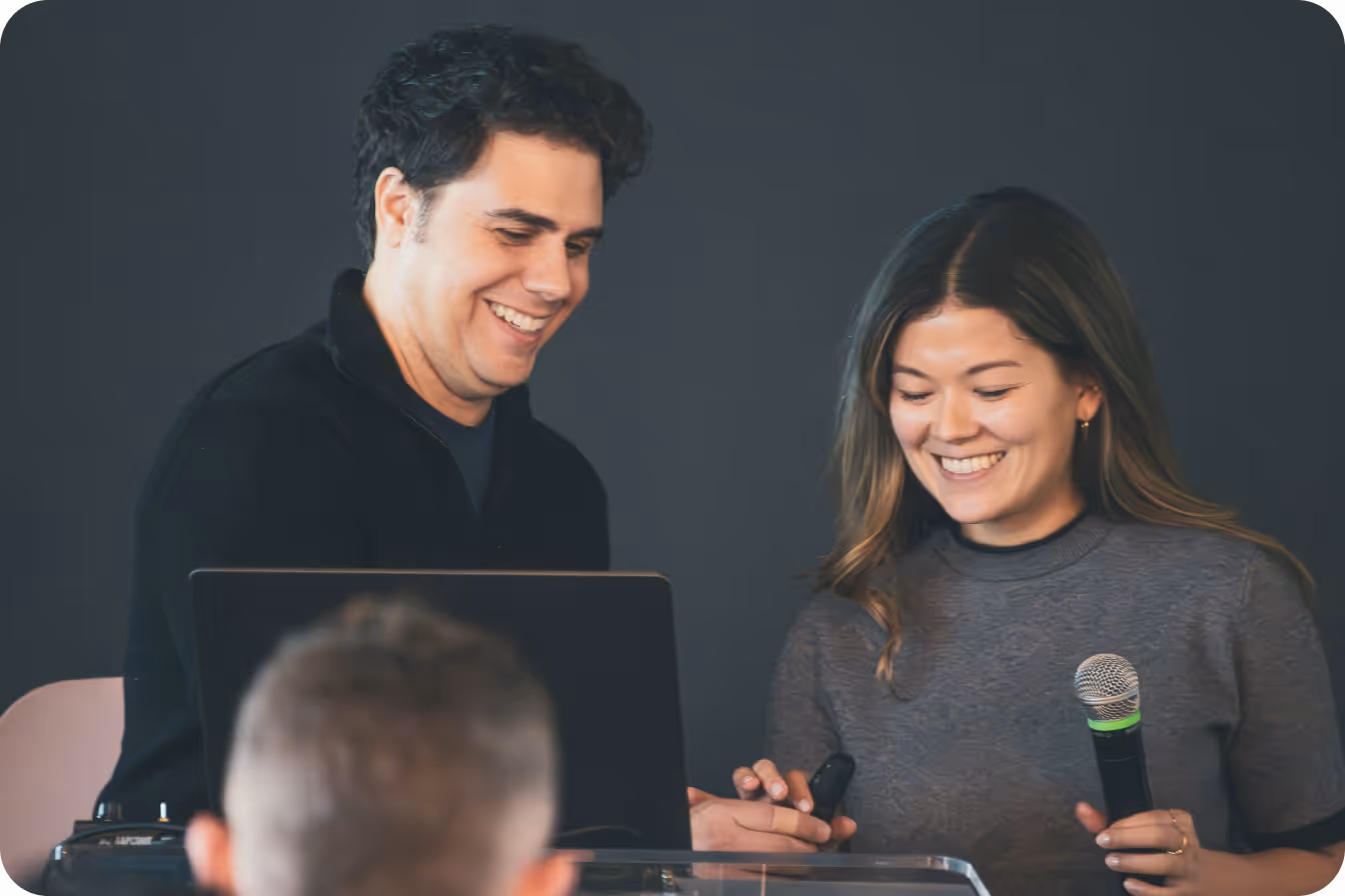 Screenshot from longitudinal care management app demo