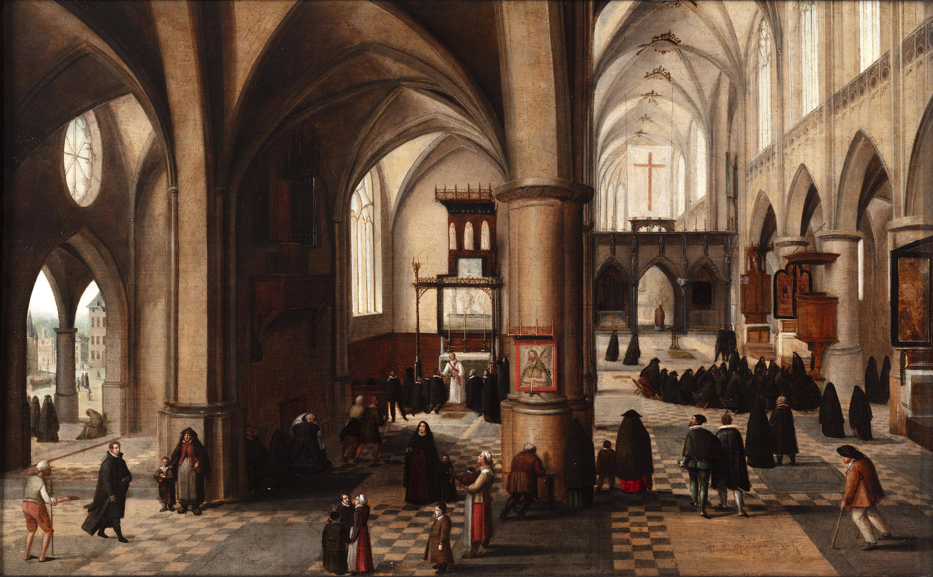 Interior of a church