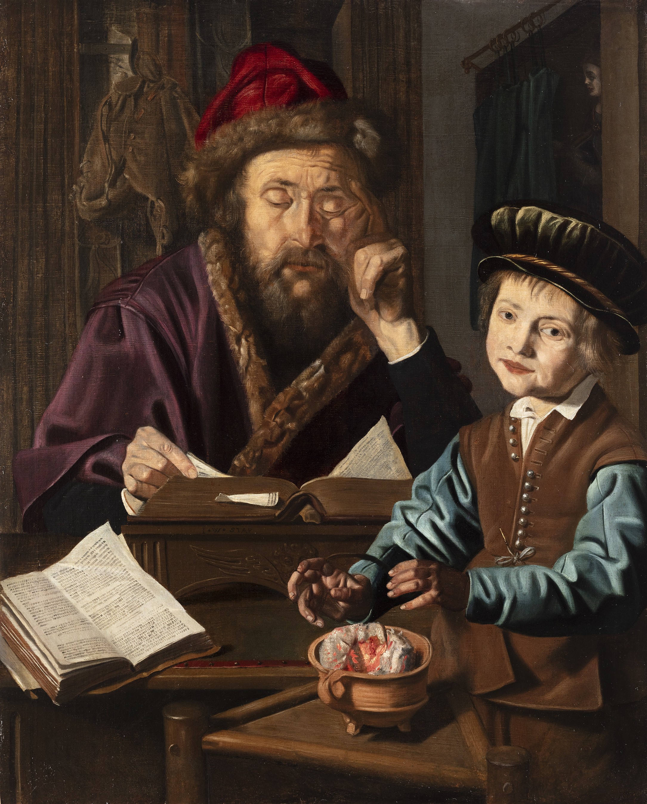 An allegory of winter