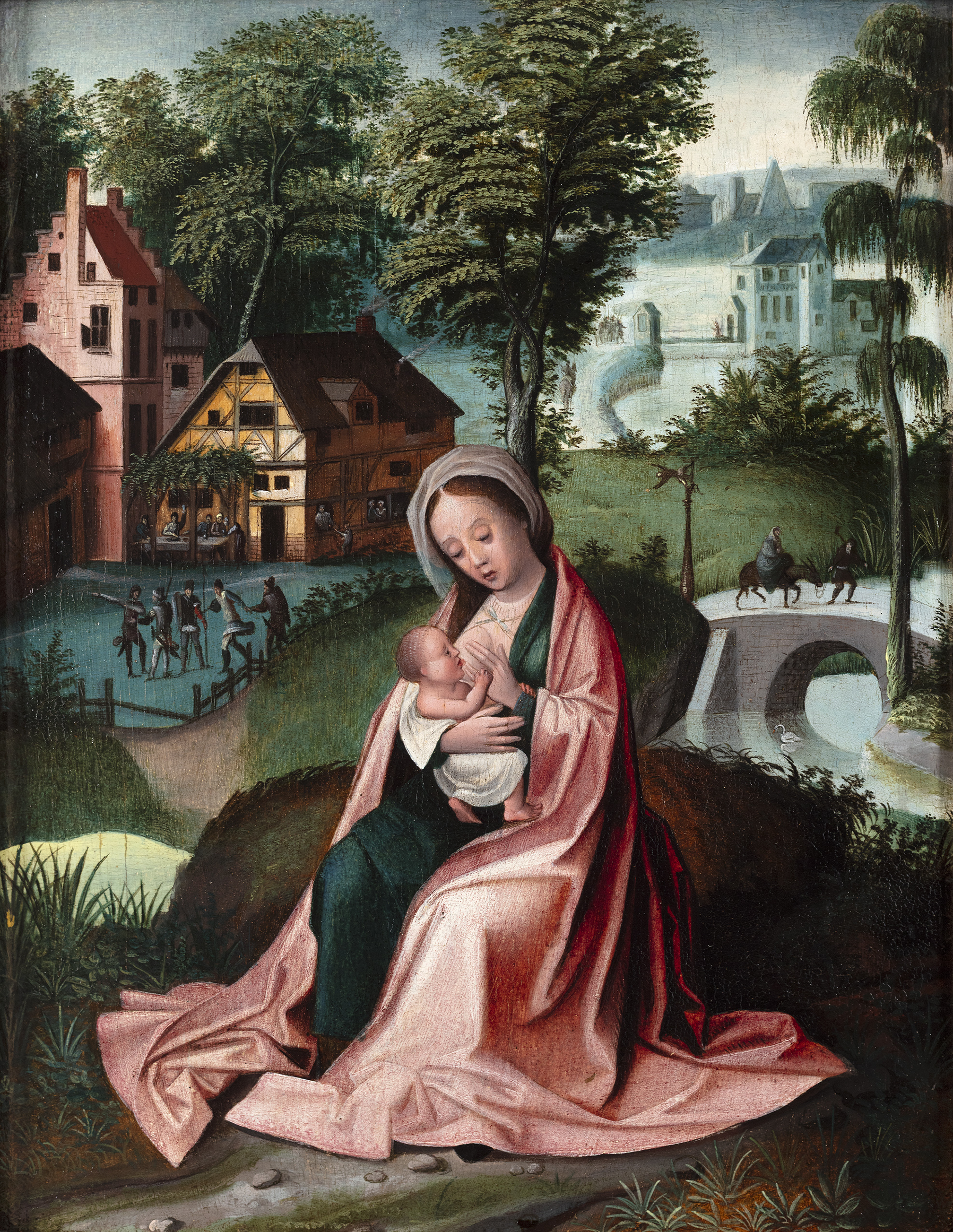 The rest on the flight to Egypt