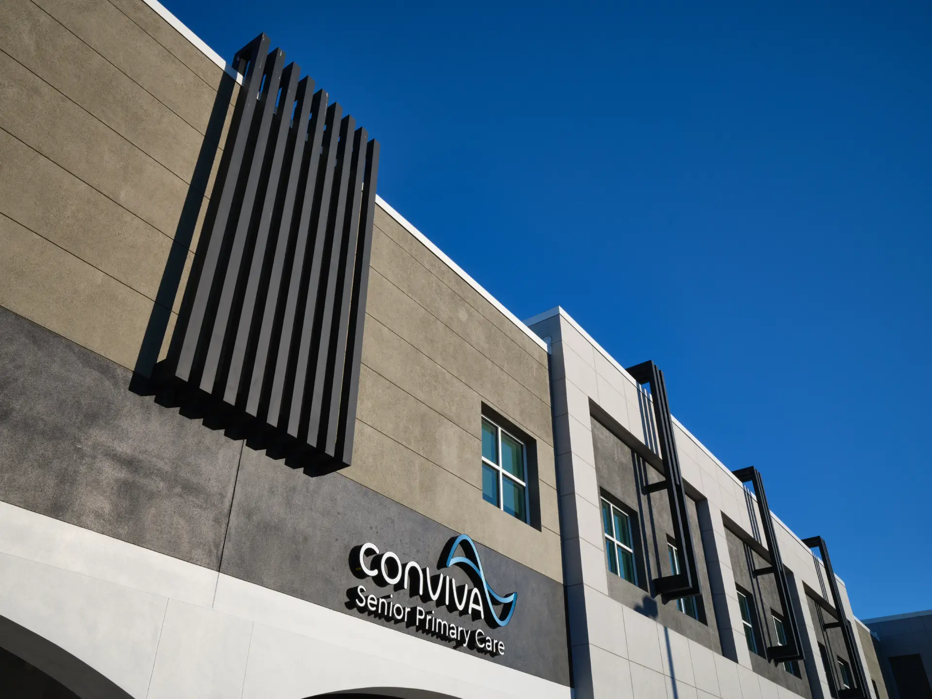 Commercial Architecture Design of Midtown Plaza on South Tamiami Trail, Sarasota, FL. Designed by Suarez Architecture.