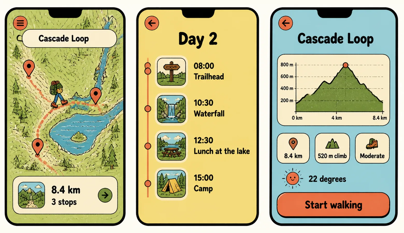 Tiyul trip app