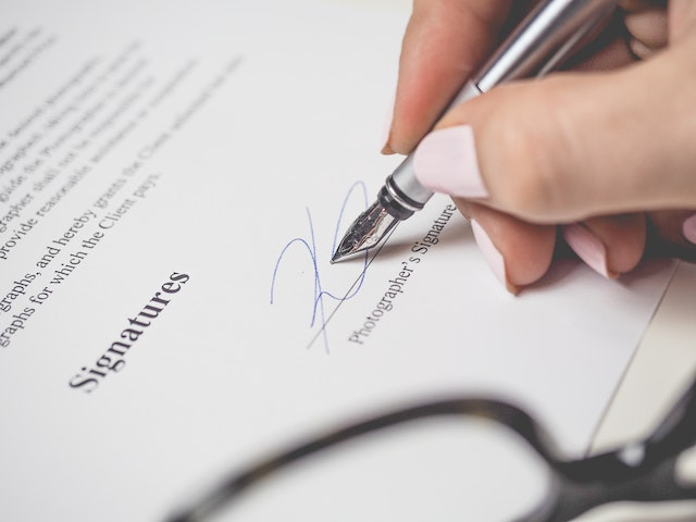 Legally Binding Agreement 