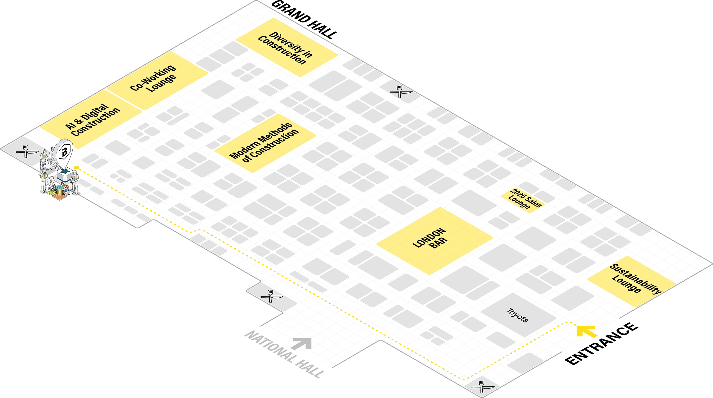 LondonBuild 2025 - Floor Plan - cmBuilder Location